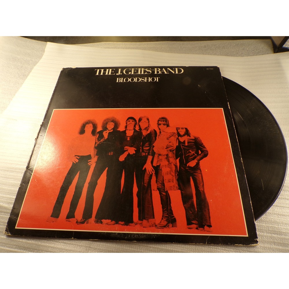 The J. Geils Band Bloodshot Vinyl LP Atlantic Records SD 7260 1973 Rock Album
